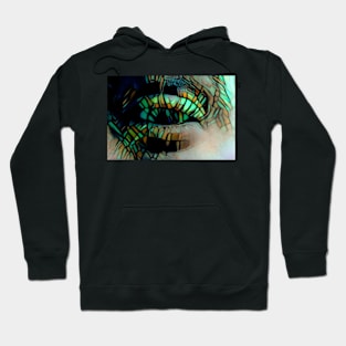 Squinting Fused Eye of the Lampshade Hoodie